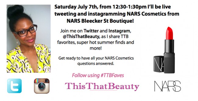 #TTBFaves: NARS Cosmetics